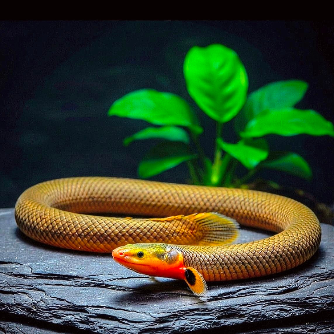 🐍 Flösselaal – Erpetoichthys calabaricus | Der Schlangenfisch für echte Aquaristik-Fans! Aal