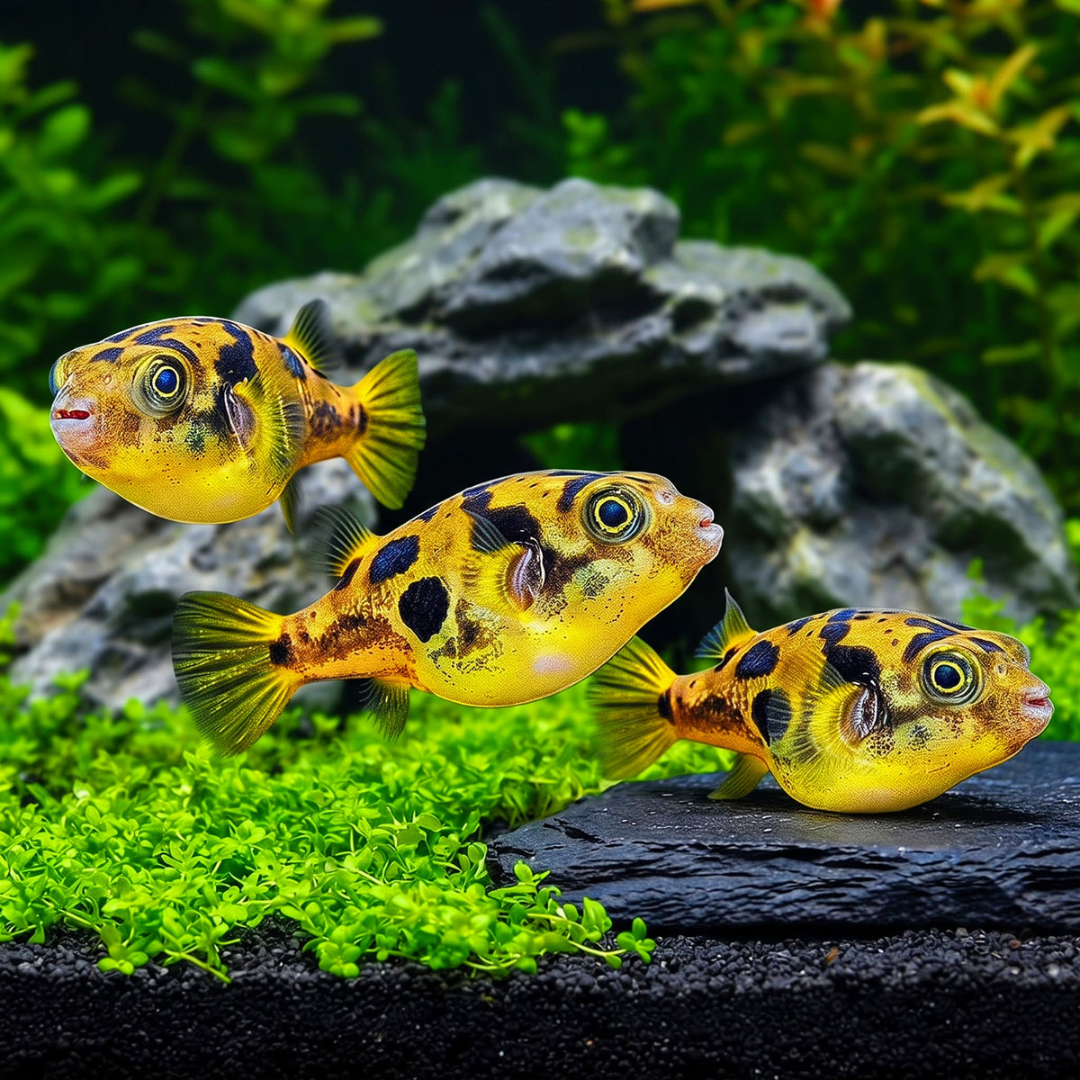Erbsen-Kugelfisch – 💚 Carinotetraodon travancoricus