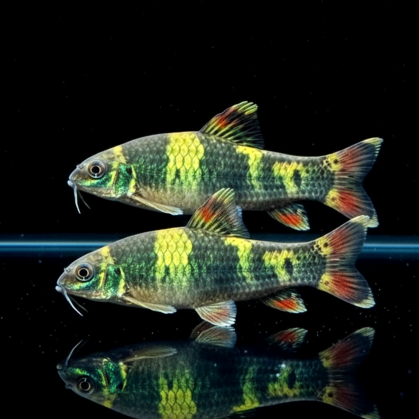 Prachtalgenfresser – Panda Saugbarbe (Garra flavatra)