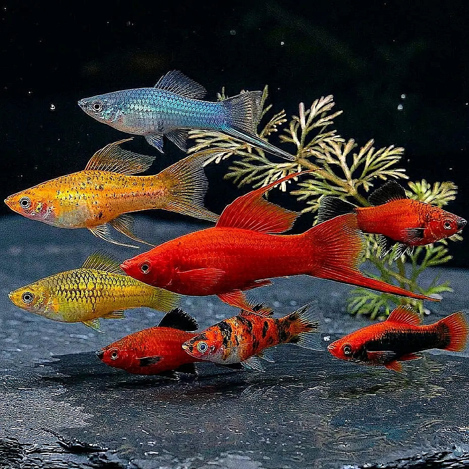 Schwertträger - 💙❤️🧡💛 Wundertüte MIX AquaTimo