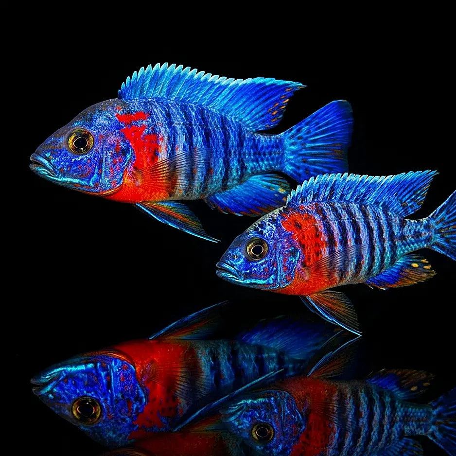 Aulonocara "Red Blue" – Rot/Blauer Kaiserbuntbarsch AquaTimo