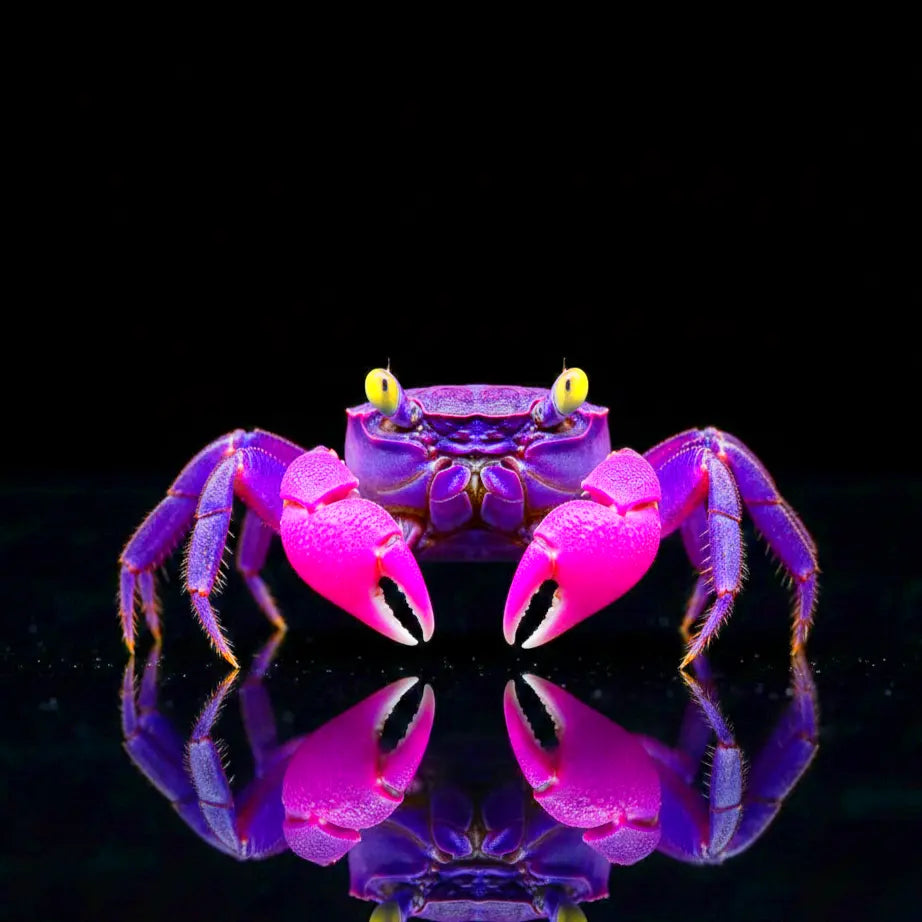 Vampirkrabbe 💜 "Vampir Ultra Purple Arm" AquaTimo