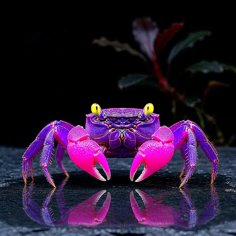 Vampirkrabbe 💜 "Vampir Ultra Purple Arm" AquaTimo