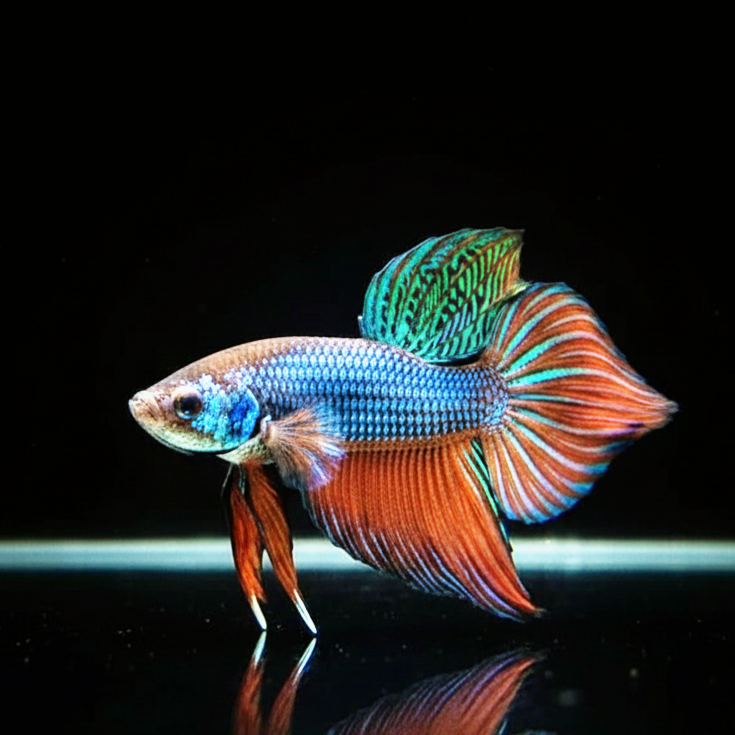 Smaragd-Kampffisch – Betta smaragdina 🐟💚