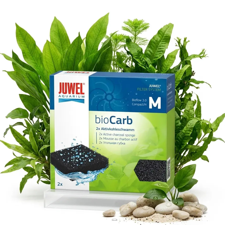 JUWEL bioCarb Filtermedium - Aktivkohleschwamm - AS+ AquaTimo