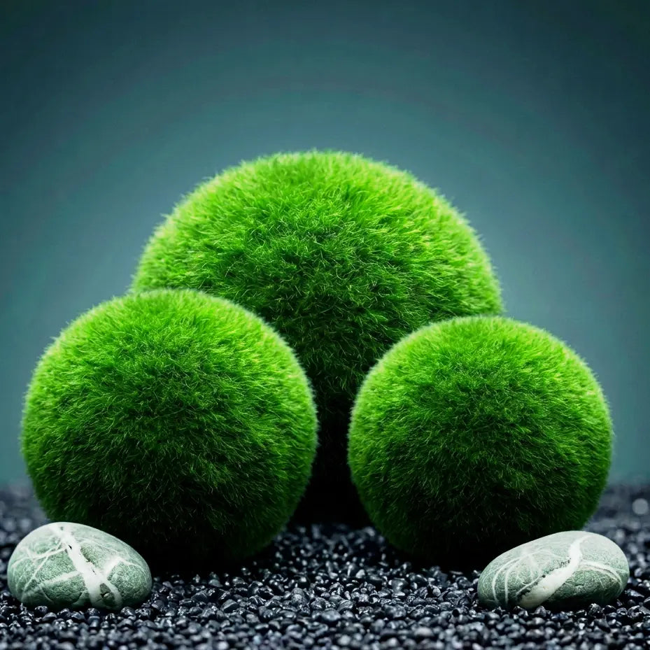 Superballs - Aegagropila linnaei, 3 Stück / Dennerle-Plants AquaTimo