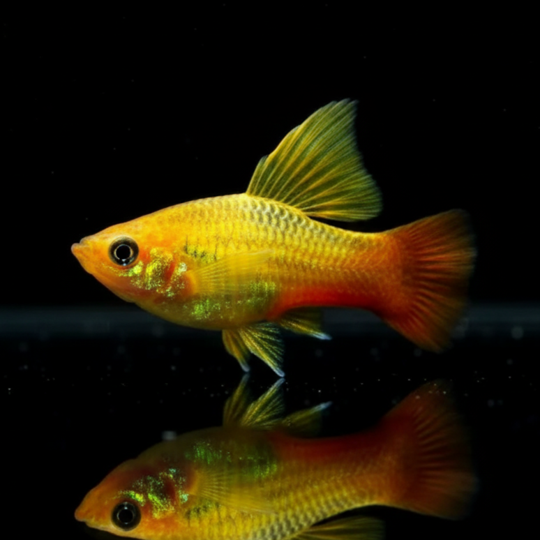 Papageienplaty „Hochflosse“ – Xiphophorus variatus 🐠🌈 Highfin
