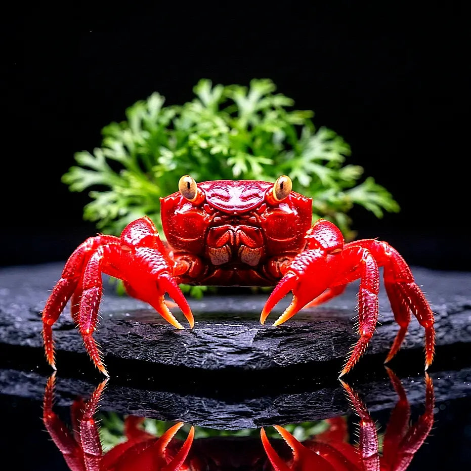 Vampirkrabbe „Darkred Yellow Eye“ AquaTimo