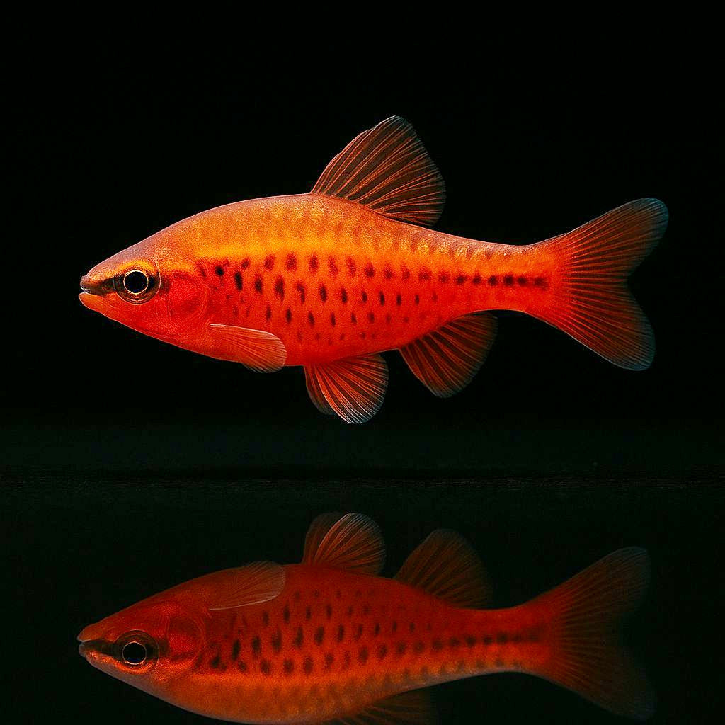 Bitterlingsbarbe – puntius (barbus) titteya 🐟❤️