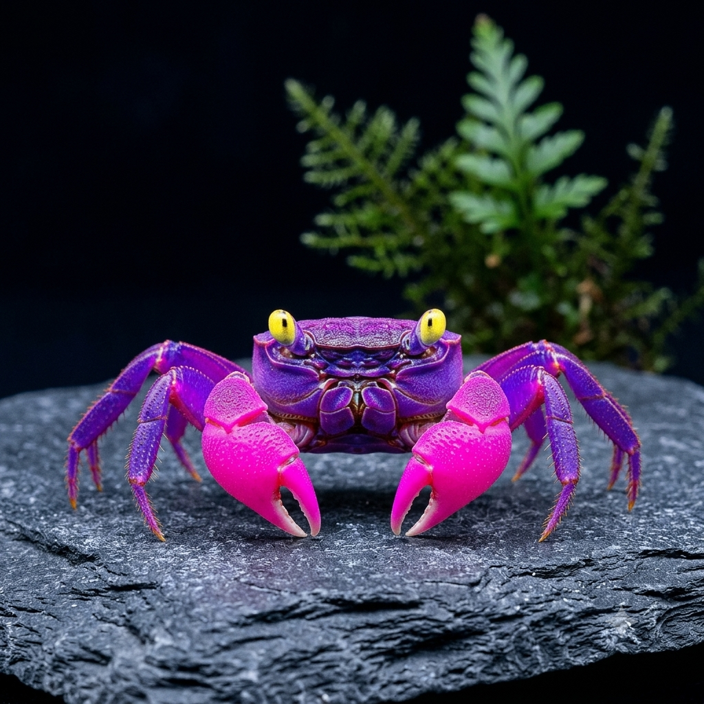 Vampirkrabbe 💜 „Vampir Ultra Purple Arm“