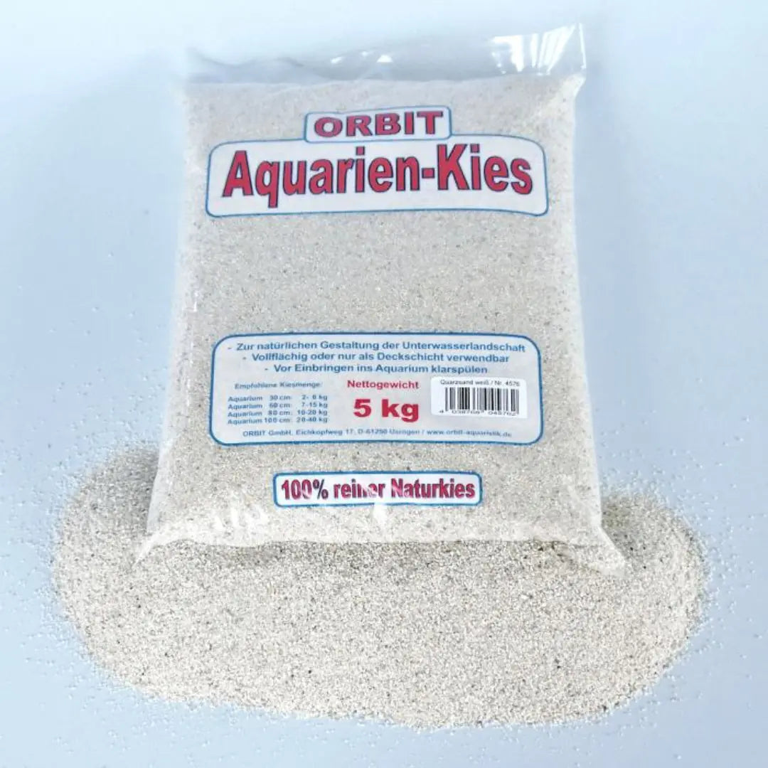 Quarzsand weiß fein 0,7-1,2 mm - AS+ AquaTimo