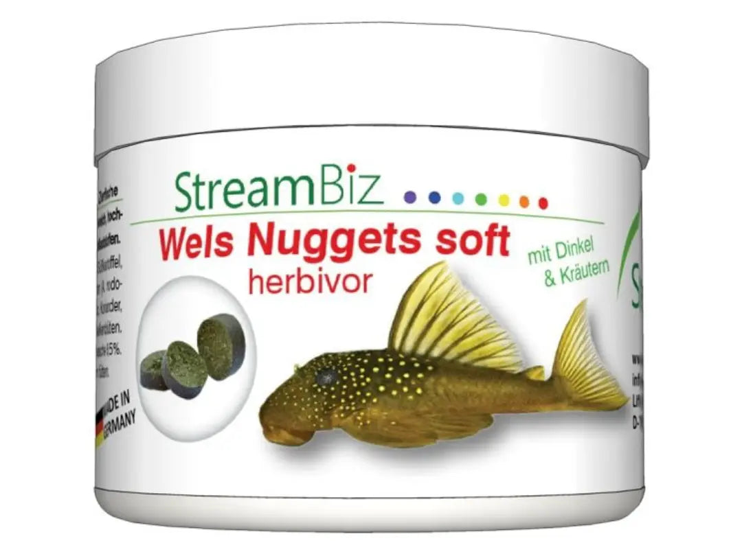 StreamBiz Wels Nuggets Soft Herbivor 🐟🌿 - AS+ AquaTimo