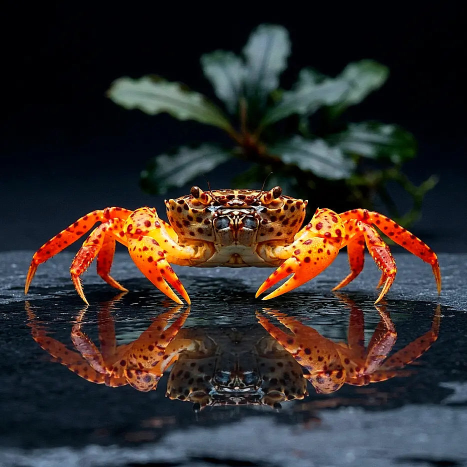 Unterwasserkrabbe „Panther“ (Parathelphusa pantherina) AquaTimo