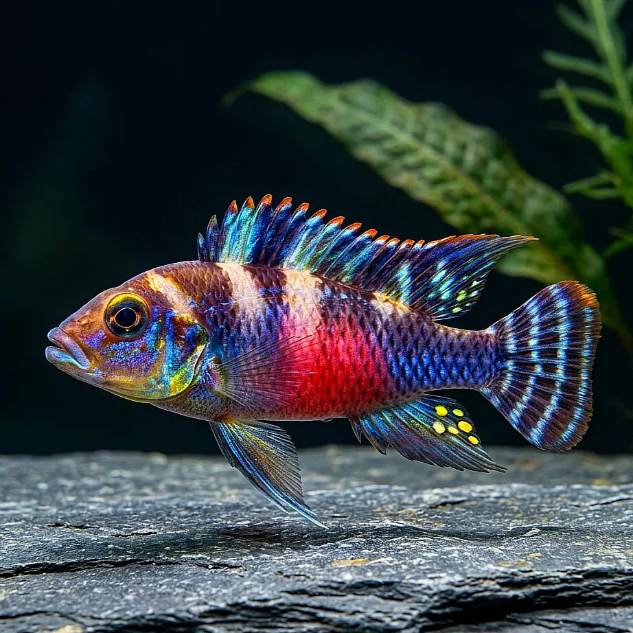 Transvestiten-Buntbarsch – Nanochromis transvestitus (Kongo) AquaTimo