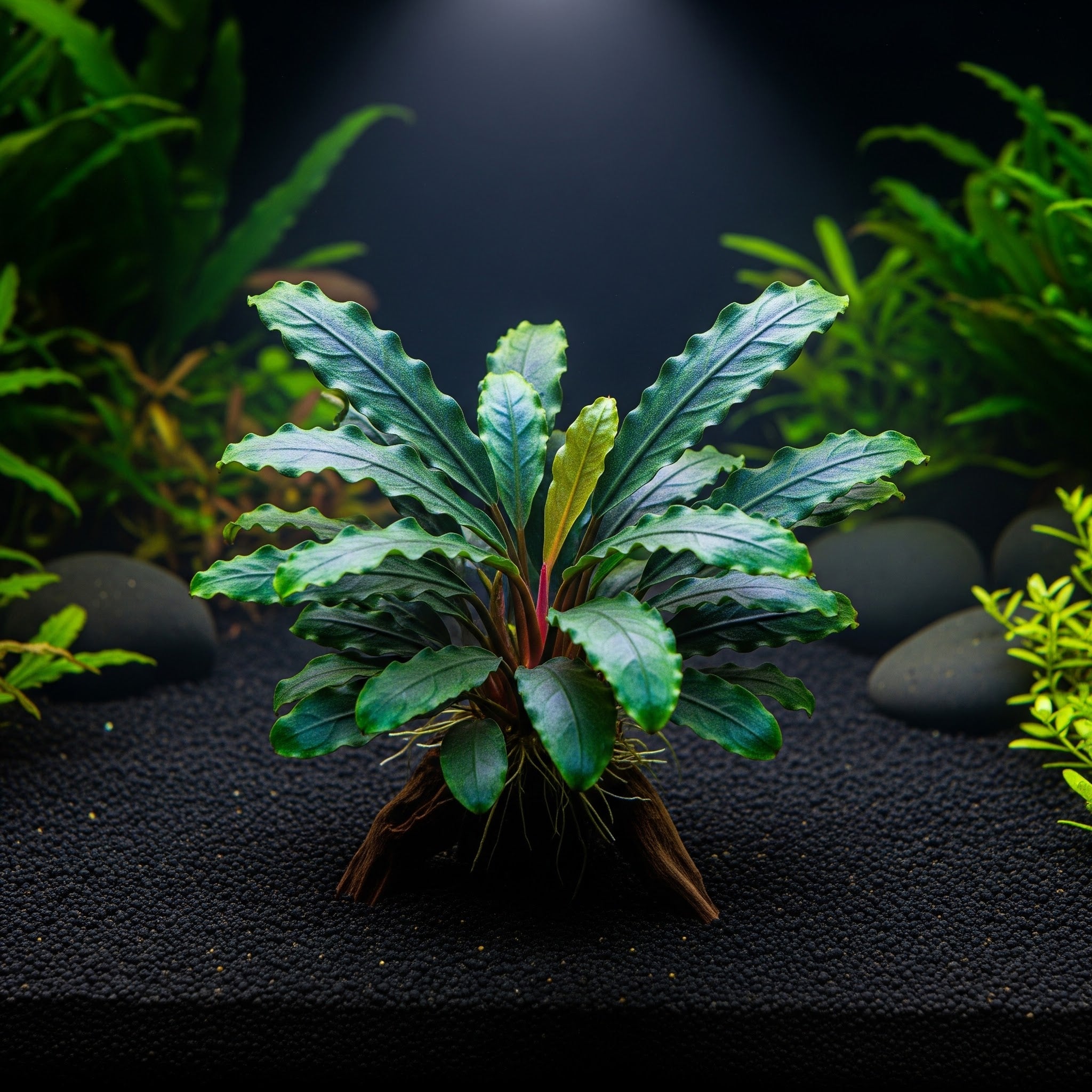 Bucephalandra pygmaea 'Bukit Kelam' / Dennerle-Plants