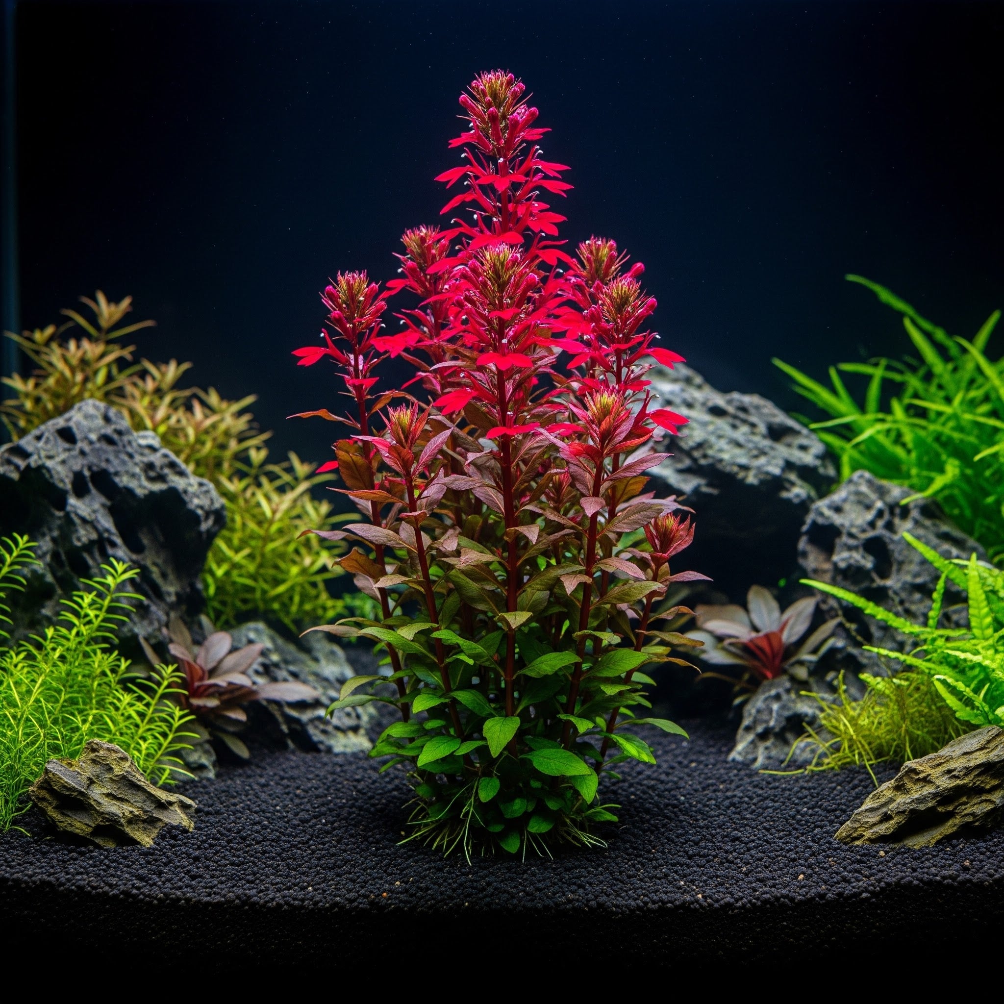 Lobelia cardinalis 'Mini' / Dennerle-Plants