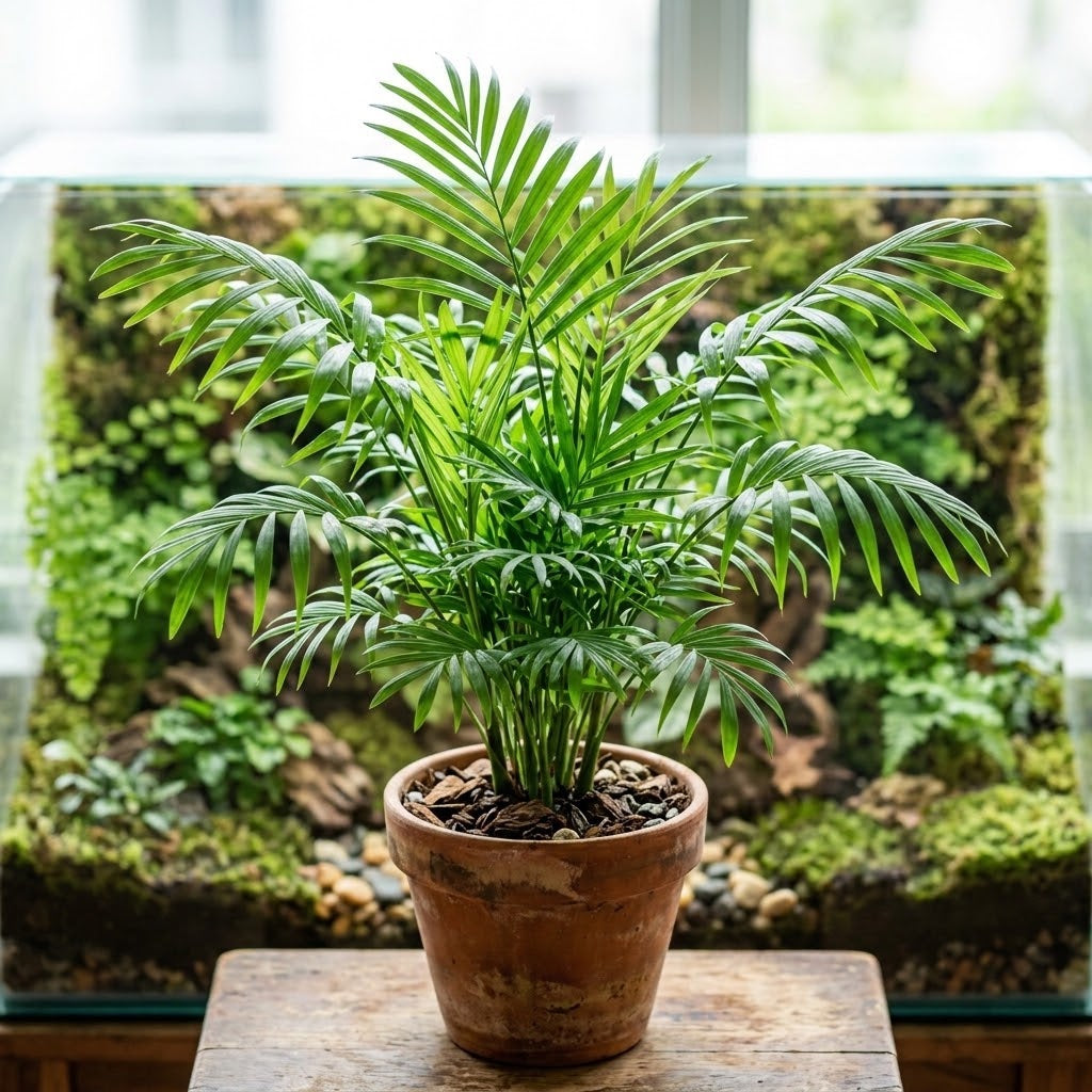 Chamaedorea elegans – Die elegante Bergpalme für Terrarium & Zuhause / Dennerle-Plants