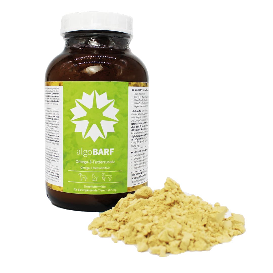 Algova algoBARF: Omega-3-Power aus Pflanzen – Die nachhaltige Alternative zu Fischöl! 💚