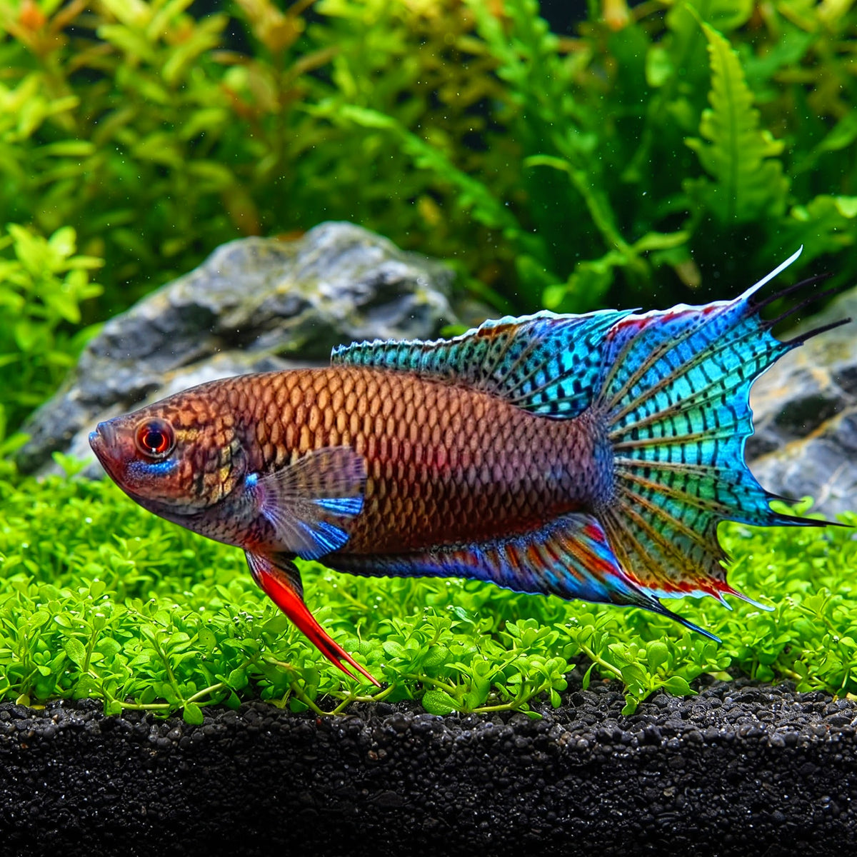 Macropodus opercularis (Paradiesfisch) Gurami