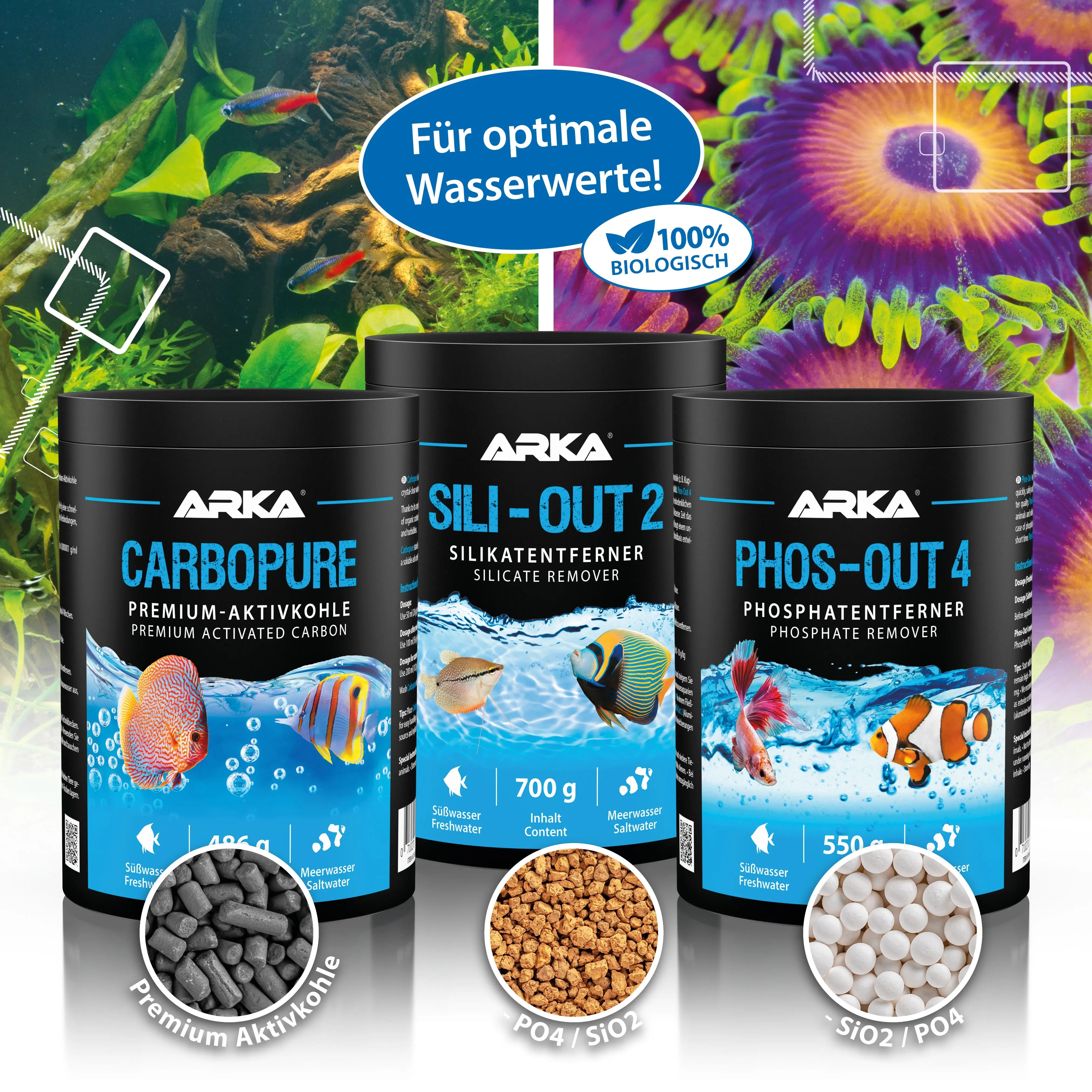 ARKA Carbopure: Premium-Aktivkohle für kristallklares Süßwasser im Aquarium!🐟✨ - AS+ AquaTimo