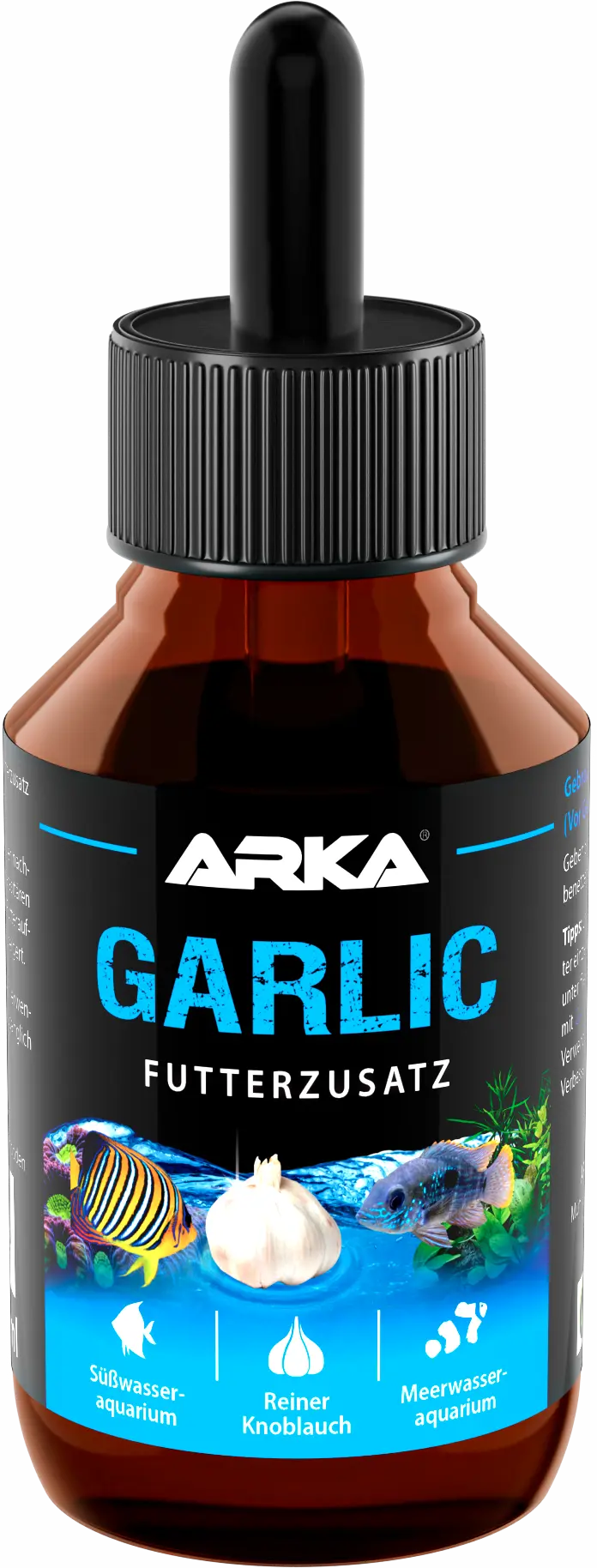 ARKA Garlic: Der hochkonzentrierte Futterzusatz für vitale Süßwasserfische! 🐠 - AS+ AquaTimo