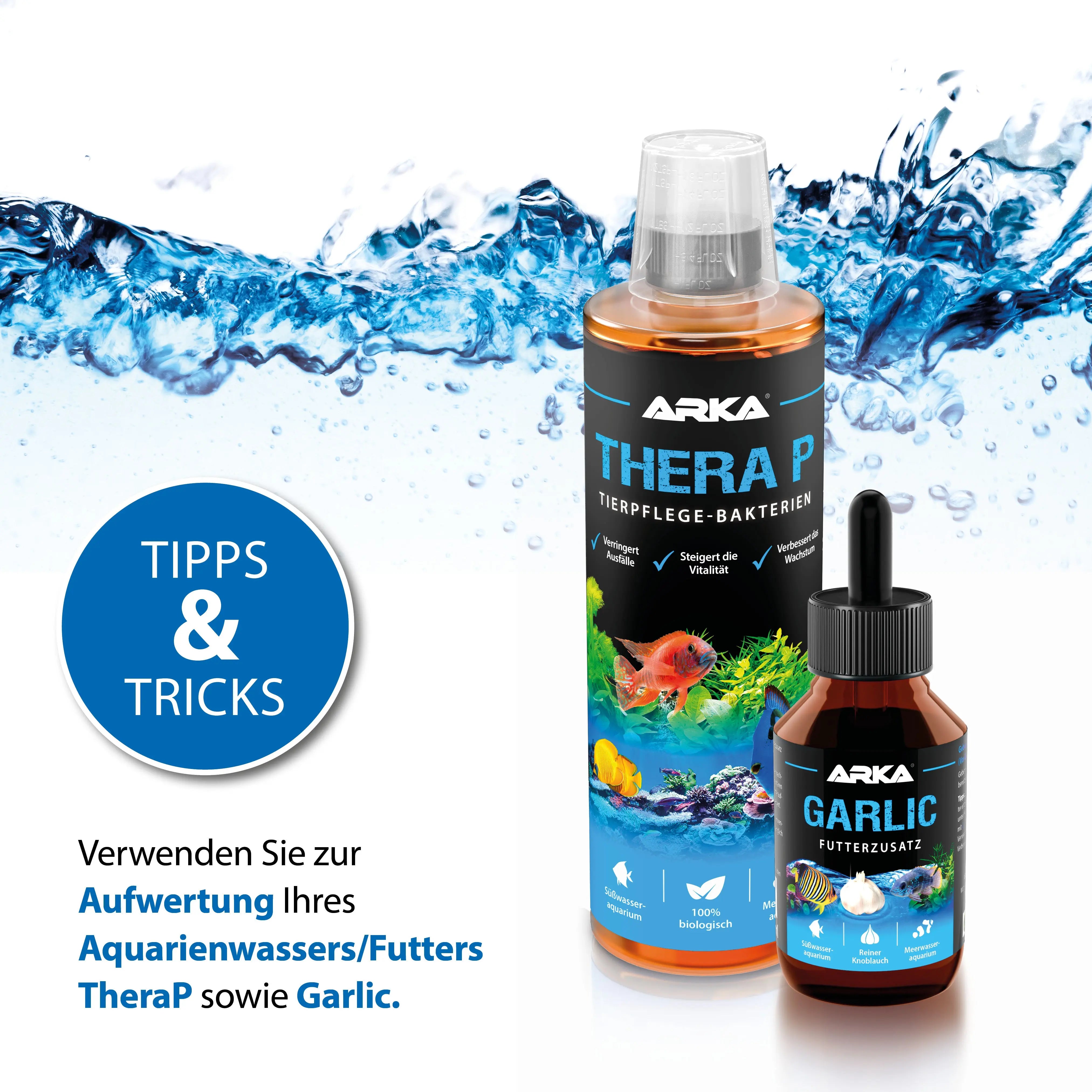ARKA Garlic: Der hochkonzentrierte Futterzusatz für vitale Süßwasserfische! 🐠 - AS+ AquaTimo