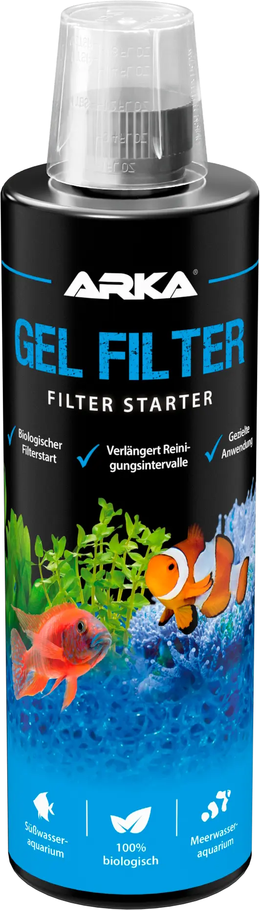 ARKA Gel Filter – Der innovative biologische Filter Starter für maximale Reinigungsintervalle im Süßwasser Aquarium!🚀 - AS+ AquaTimo