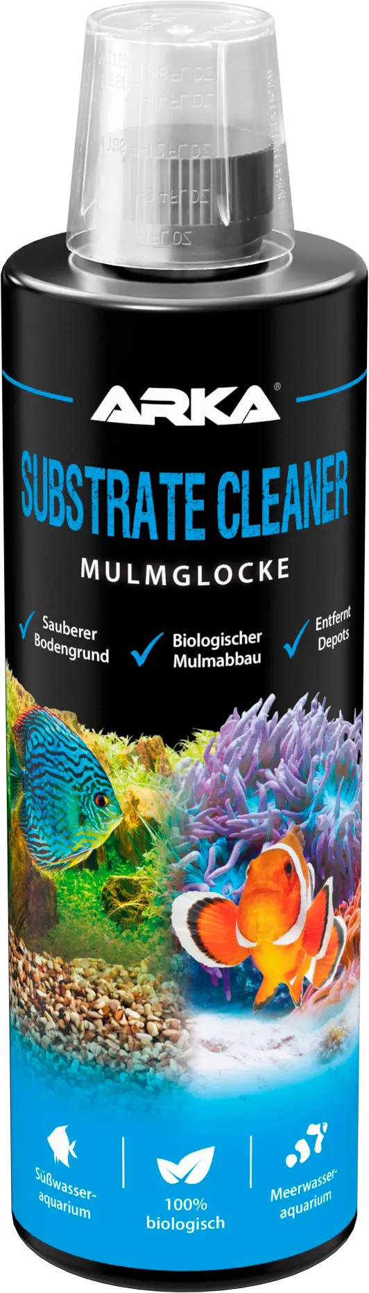ARKA Substrate Cleaner – Die biologische Revolution für Ihren Süßwasser-Aquariengrund! 🫧 - AS+ AquaTimo