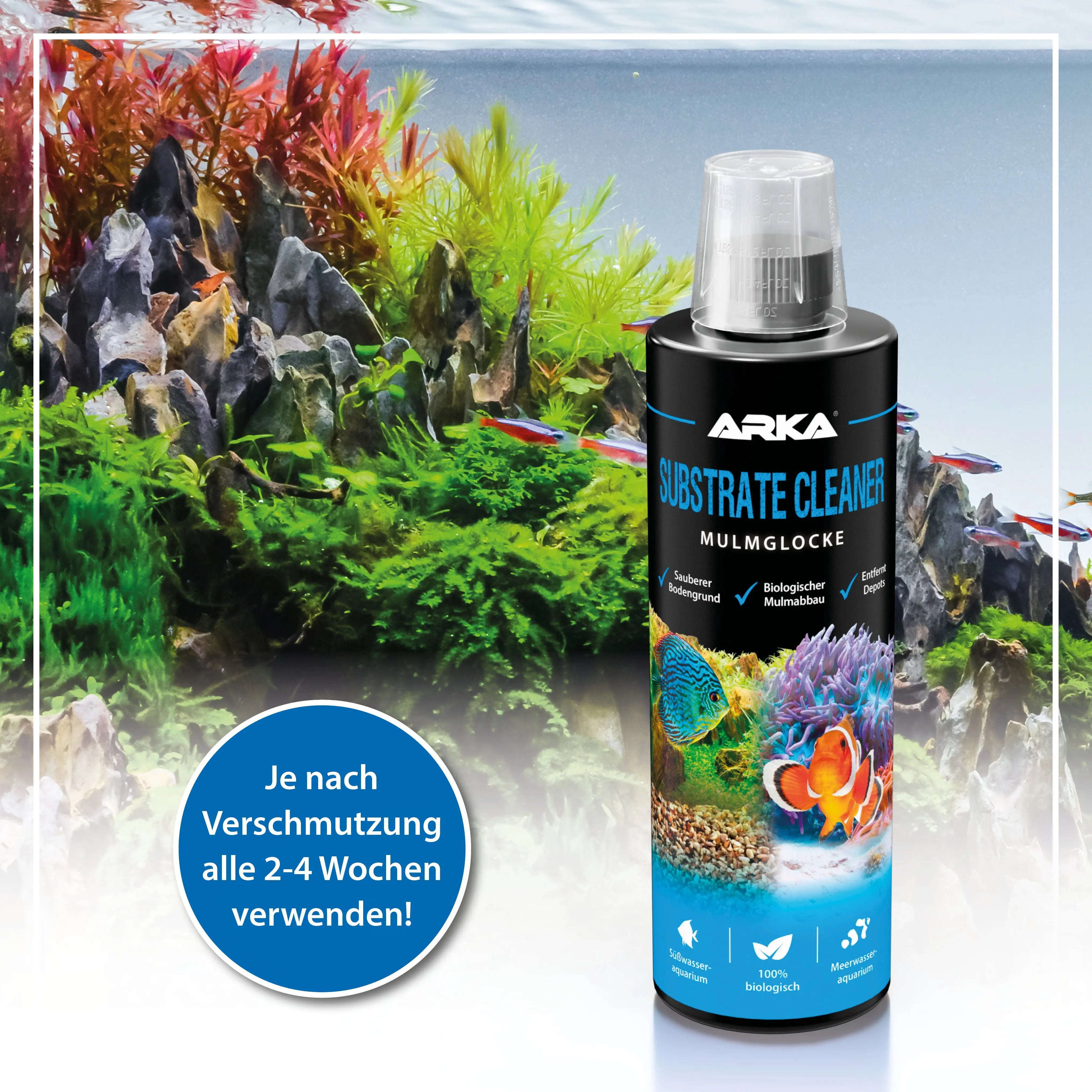 ARKA Substrate Cleaner – Die biologische Revolution für Ihren Süßwasser-Aquariengrund! 🫧 - AS+ AquaTimo