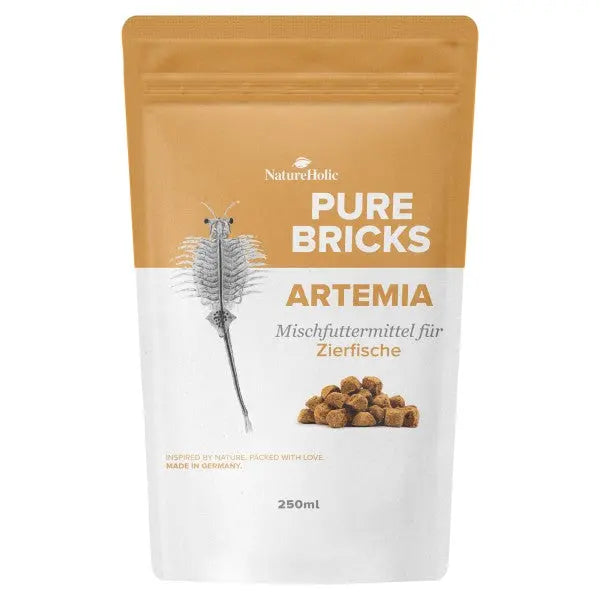 NatureHolic Pure Cubes – 100% gefriergetrocknete Artemia als natürlicher Protein-Snack 💪🦐 AquaTimo