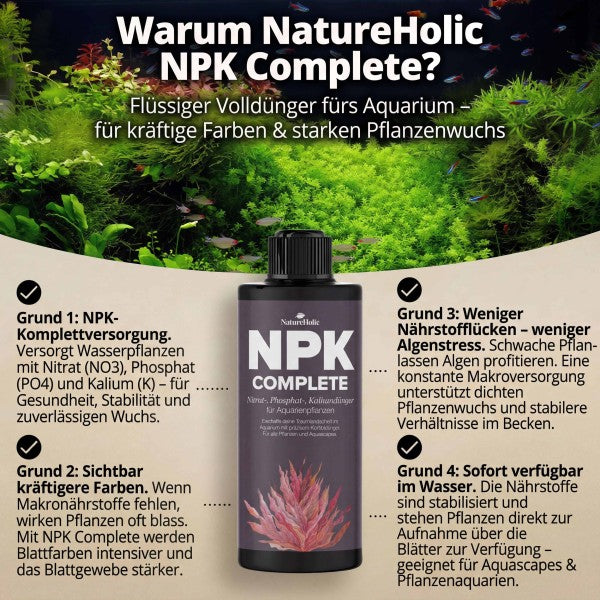 NatureHolic NPK Complete Aquascaping Dünger