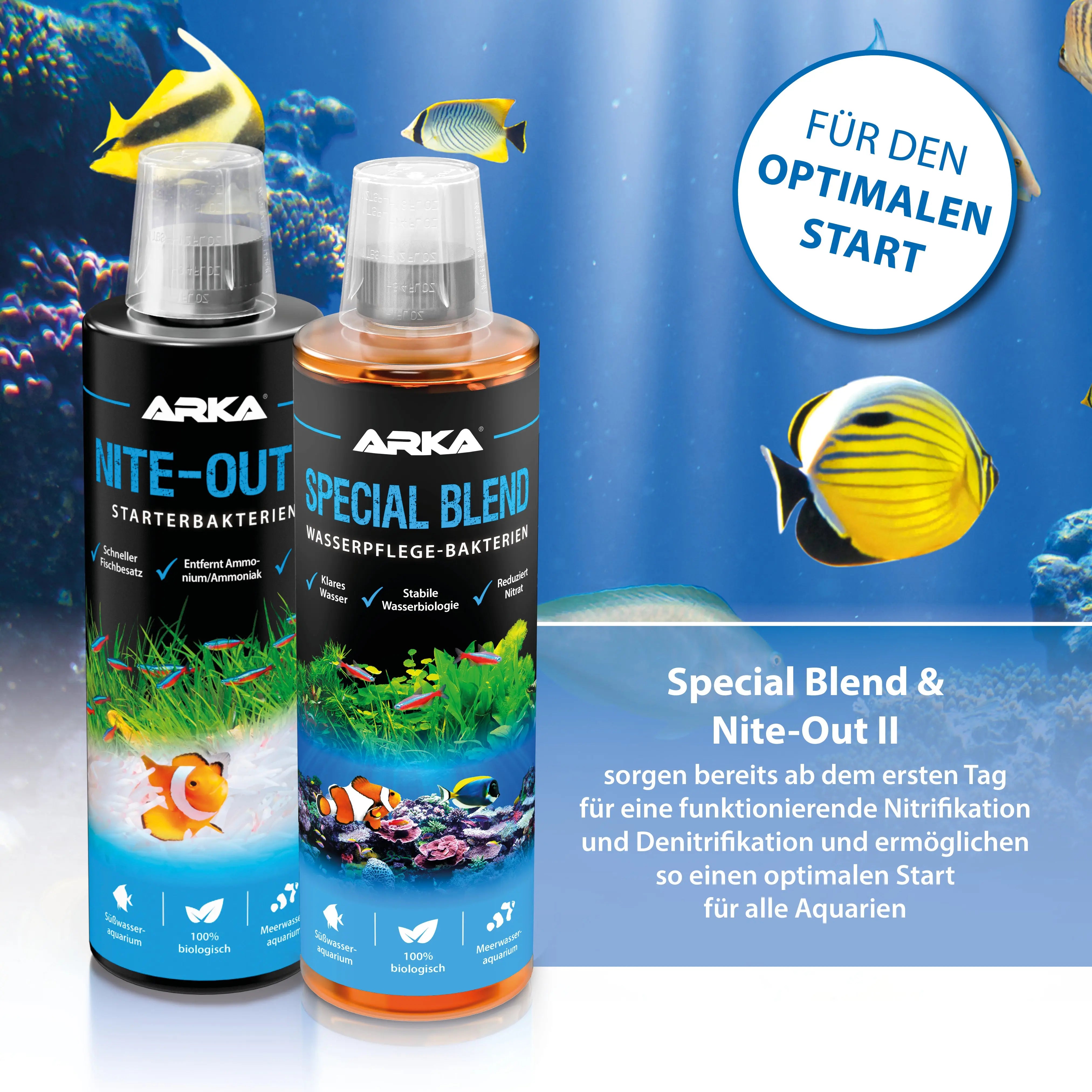 ARKA Special Blend: Die revolutionäre biologische Wasserpflege für Ihr Süßwasser-Aquarium! 💧✨ - AS+ AquaTimo