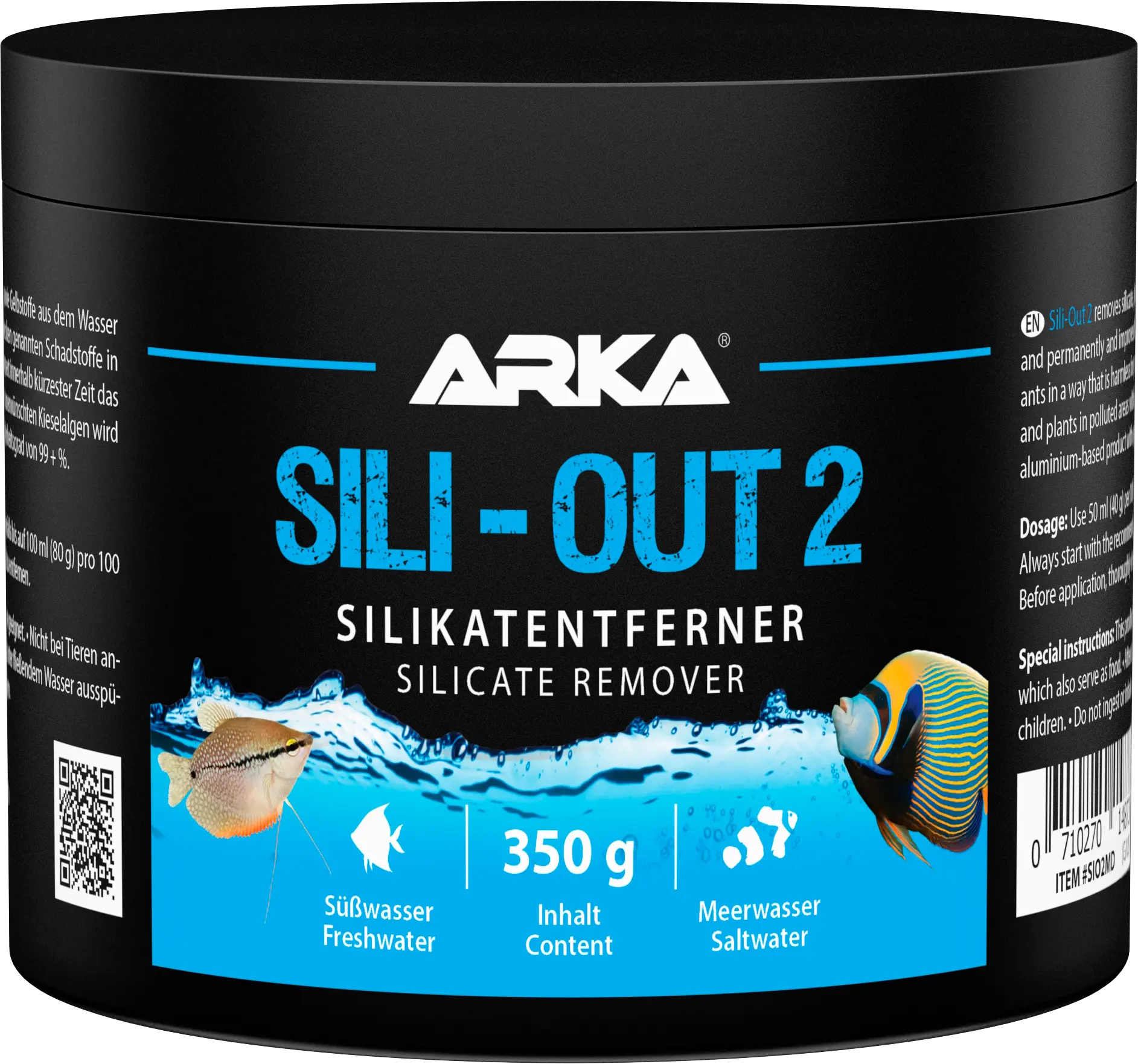 ARKA Sili-Out 2 – Ihr Premium Silikat- und Phosphatentferner für kristallklares Süßwasser!  - AS+ AquaTimo