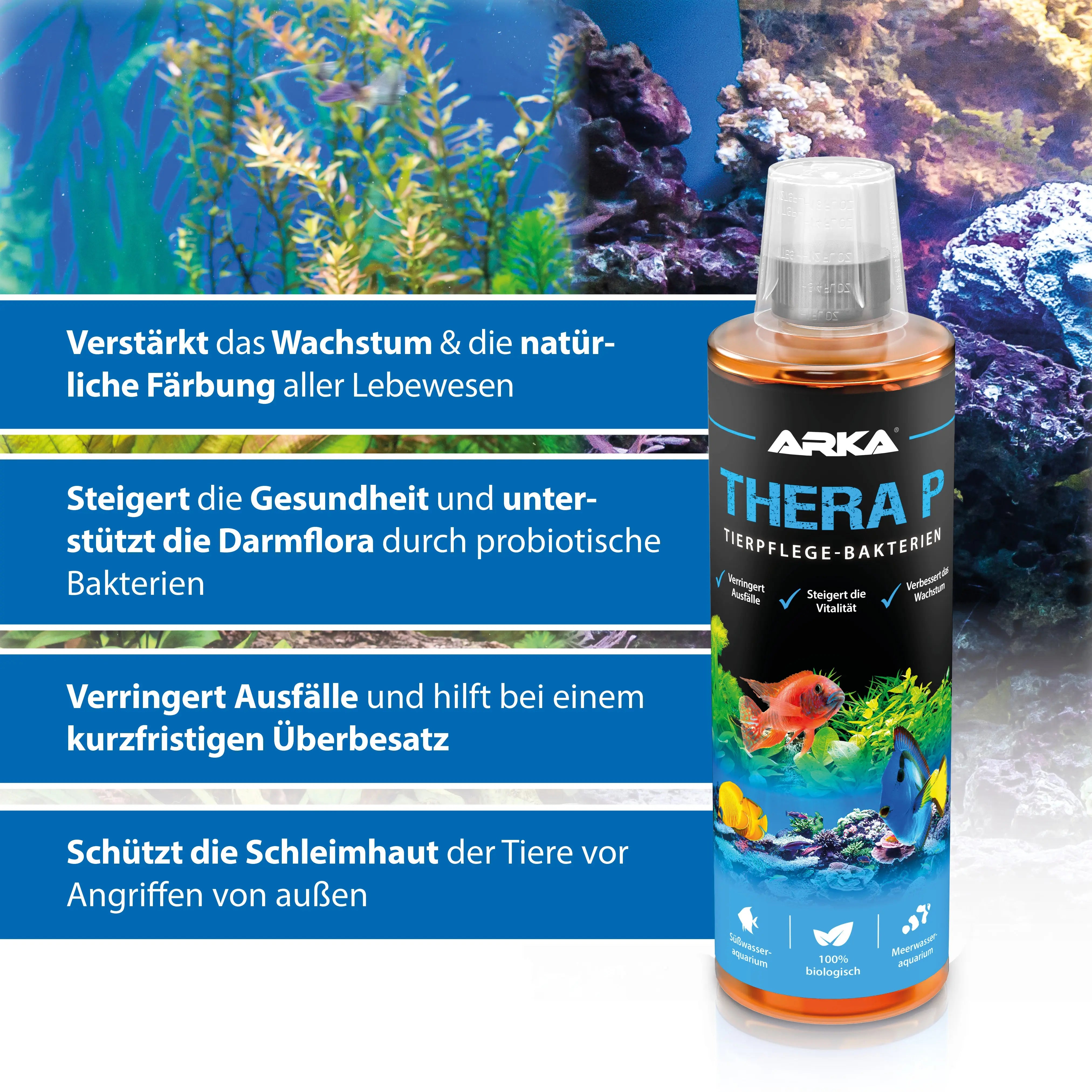 ARKA TheraP : Das Probiotische Power-Upgrade für Ihr Süßwasser-Aquarium! 🐠✨ - AS+ AquaTimo