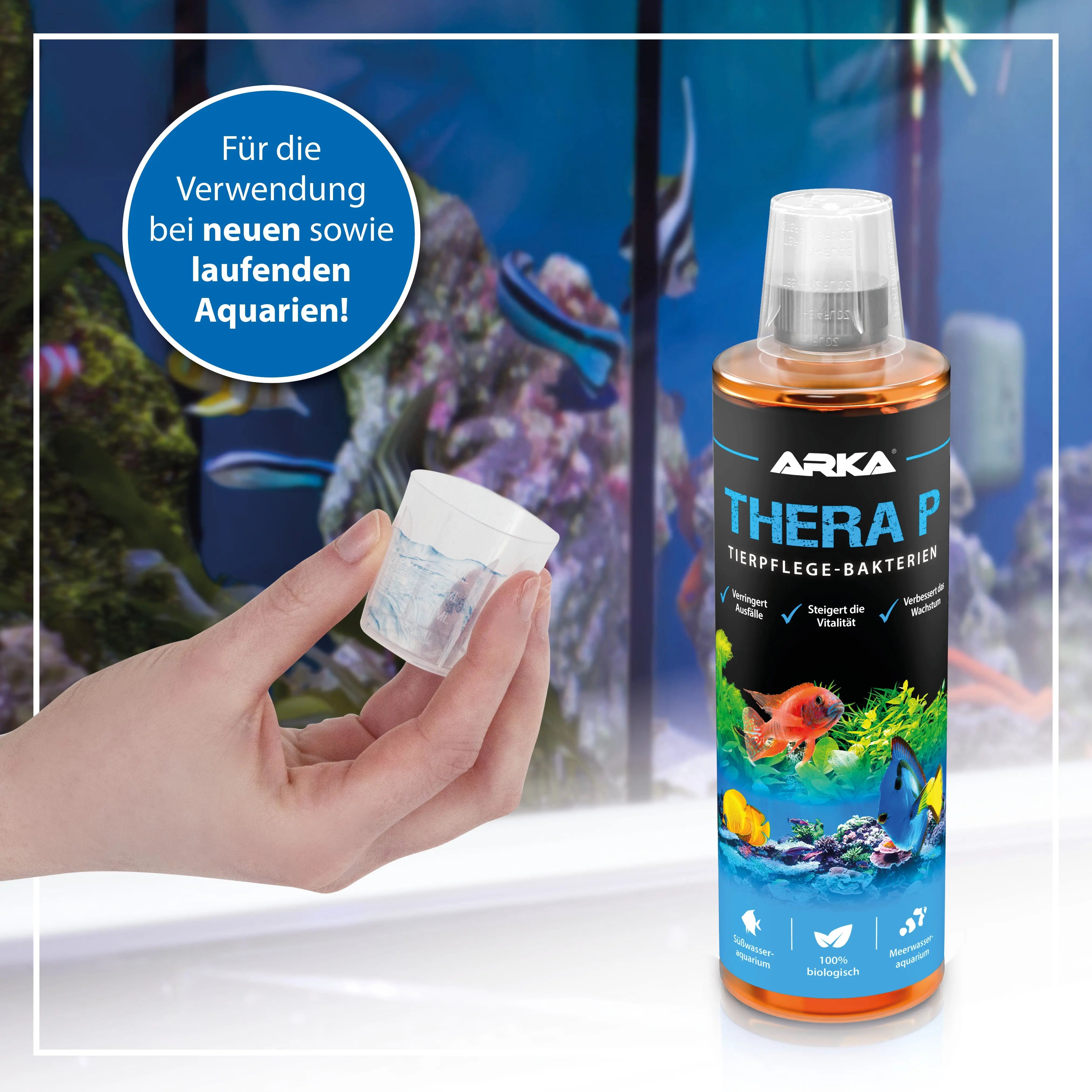ARKA TheraP : Das Probiotische Power-Upgrade für Ihr Süßwasser-Aquarium! 🐠✨ - AS+ AquaTimo