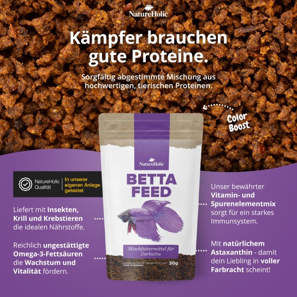 NatureHolic Bettafeed Granula