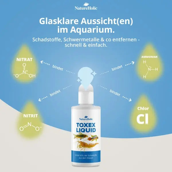 NatureHolic ToxEx Liquid: Dein natürliches Schutzschild für Garnelen & Co. AquaTimo