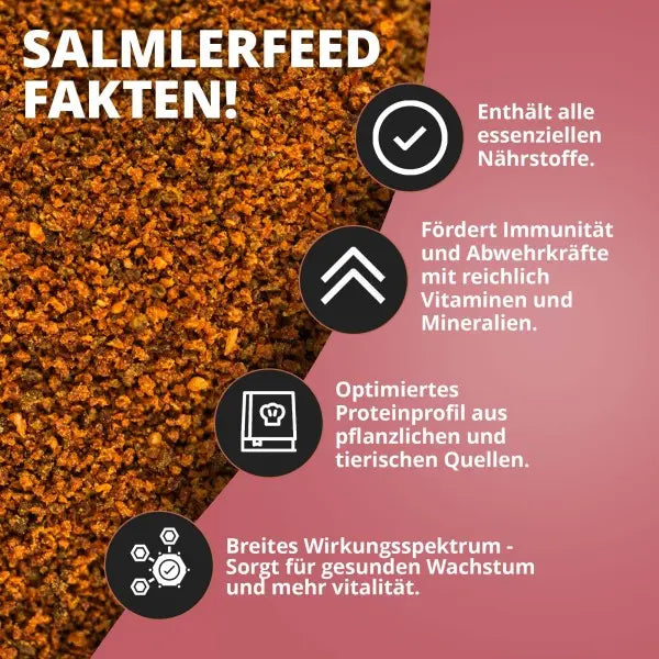 NatureHolic SalmlerFeed: Extrudiertes Hauptfutter für leuchtende Salmler und Co. 🐠✨ AquaTimo