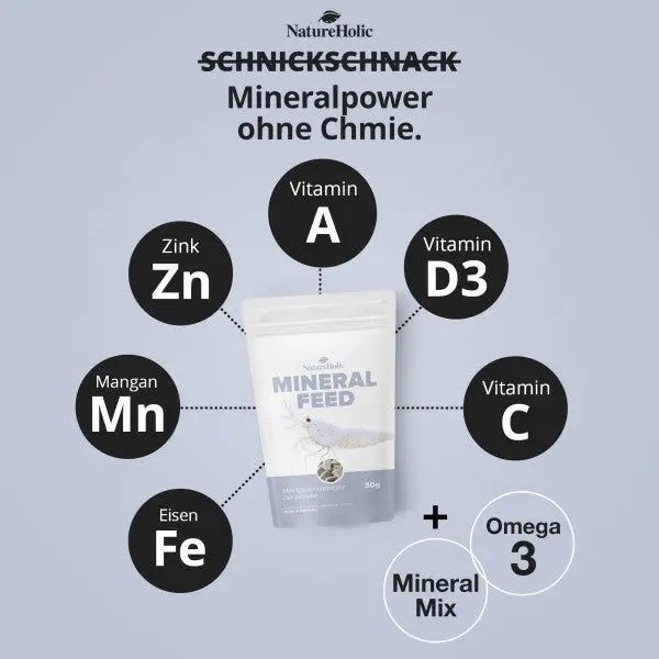NatureHolic Mineralfeed: Der Vital-Boost für Panzer, Häutung und Gehäuse – Dein Mineralstoff-Geheimnis! ✨ AquaTimo