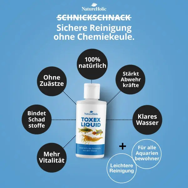 NatureHolic ToxEx Liquid: Dein natürliches Schutzschild für Garnelen & Co. AquaTimo