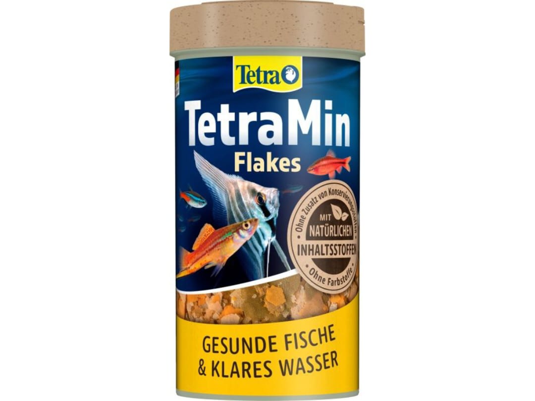 TetraMin Flakes – Das klassische Hauptfutter für alle Zierfische  - AS+