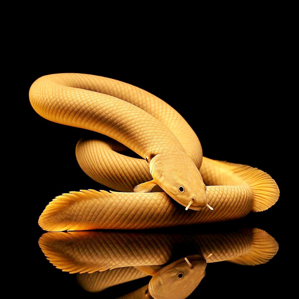 🐍 Flösselaal – Erpetoichthys calabaricus | Der Schlangenfisch für echte Aquaristik-Fans!