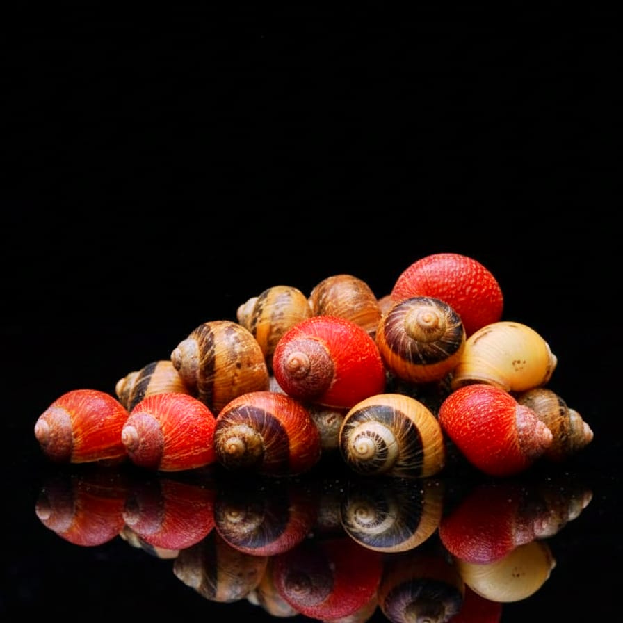 Clithon sowerbianum - Fancy Geweihschnecke