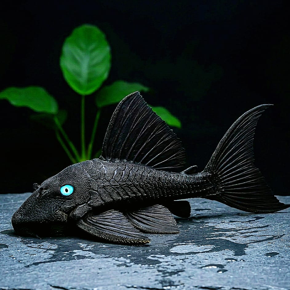 Blauaugen-Harnischwels – Panaque suttoni (Panaque suttonorum) 💙🐟  ca. 12-15 cm