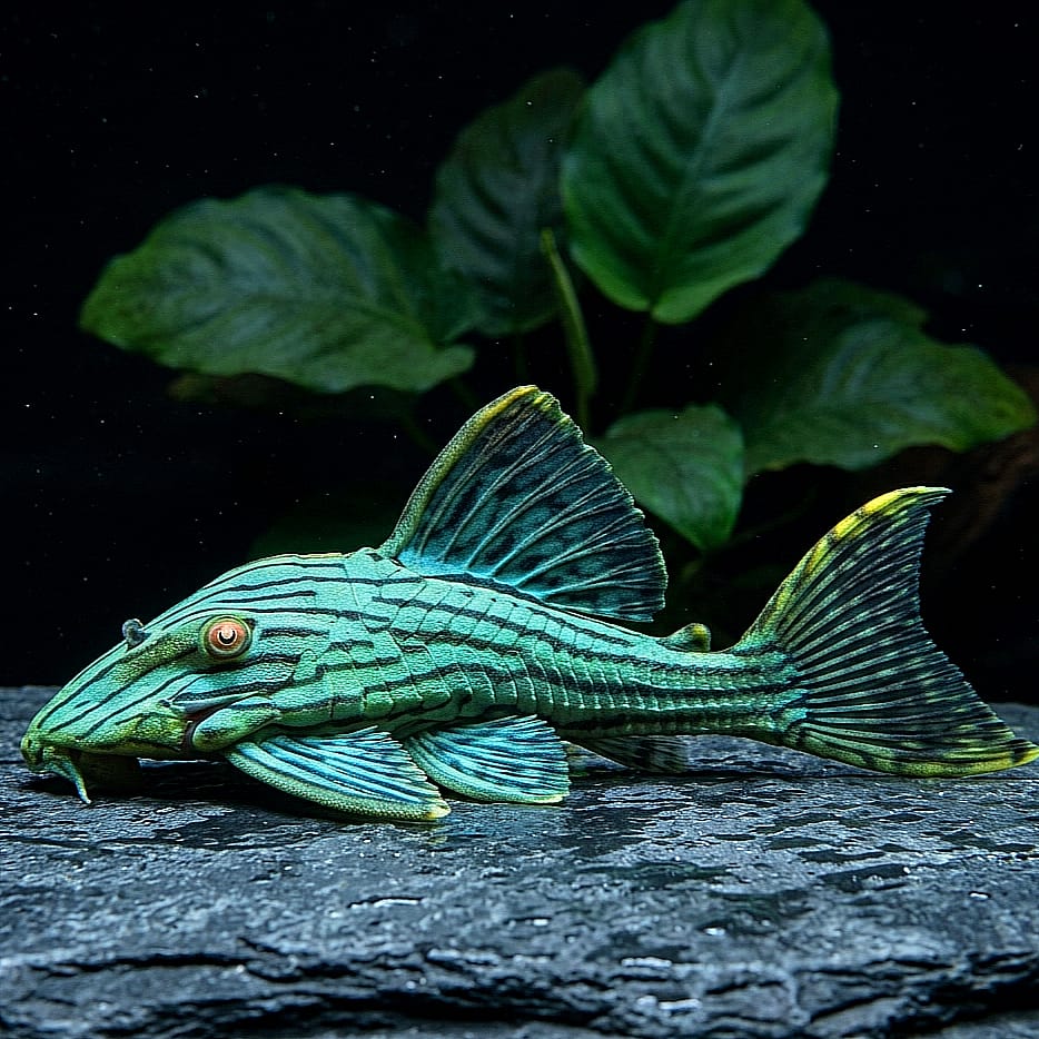 L190 Kaiser-Panaque – Panaque cf. nigrolineatus 👑🪵