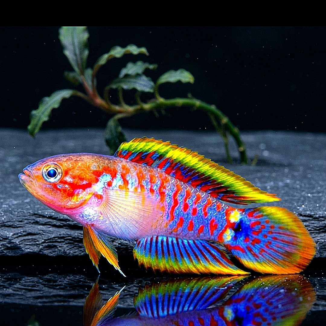 Pastellgrundel - Tateurdina ocellicauda