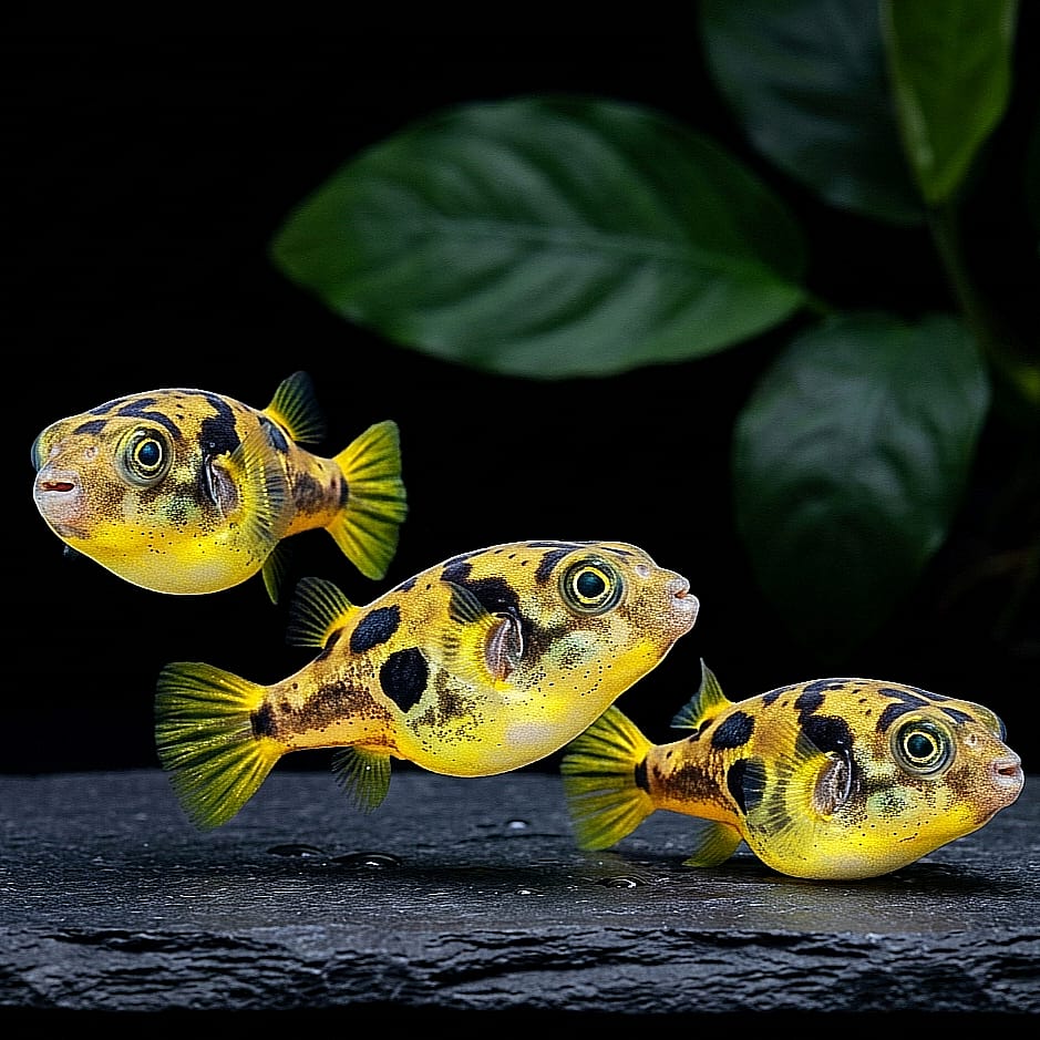 Erbsen-Kugelfisch – Carinotetraodon travancoricus