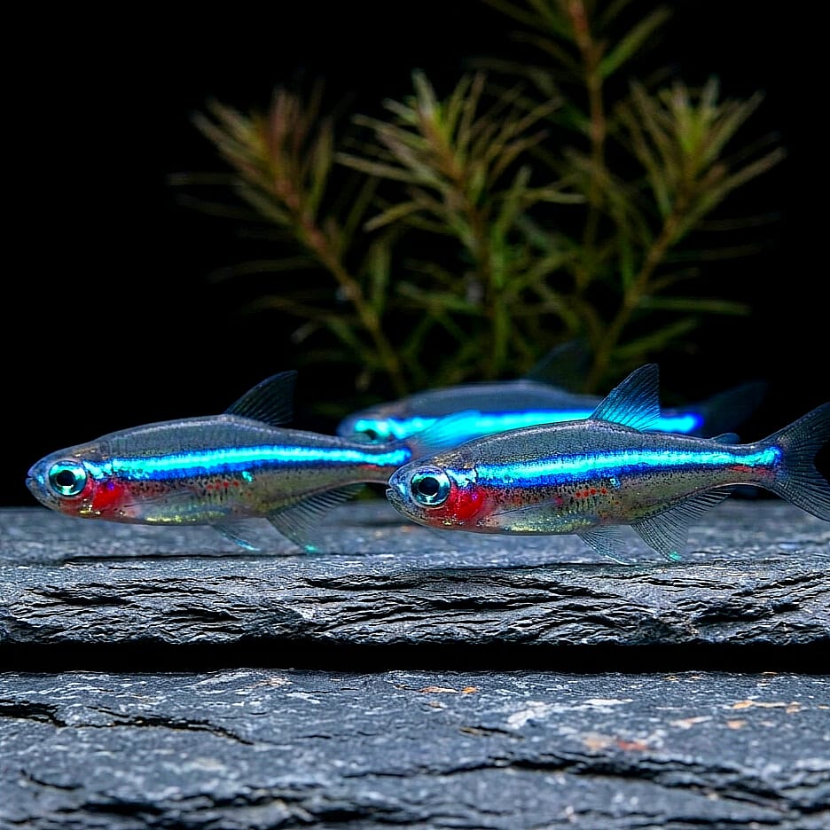 Blauer Neon – Paracheirodon simulans 🌈🐟
