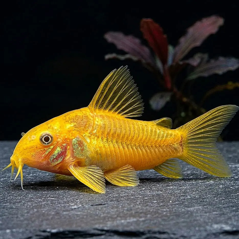 Metallpanzerwels „Gold Stripe“ –💛 Corydoras aeneus var. „gold stripe“ ✨🐟 CW010 AquaTimo