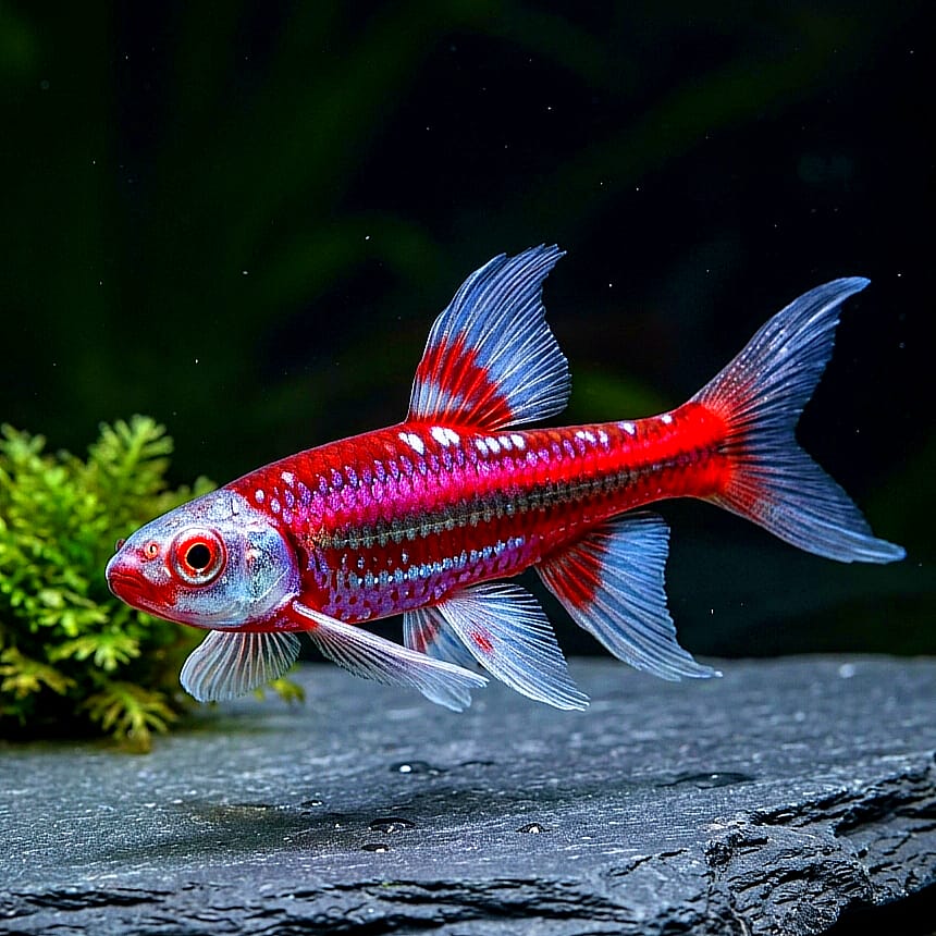 Regenbogenelritze – Notropis chrosomus